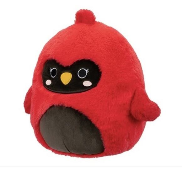 Squishmallow's 12” Cazlan The bird cazlan the red cardinal squishmallow - Picture 5 of 13